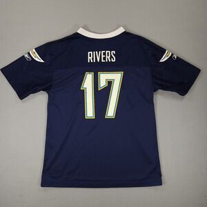 San Diego Chargers Reebok PHILIP RIVERS NFL Players Jersey Youth Boys XL